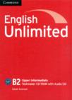 English Unlimited Upper Intermediate Testmaker CD-ROM and Audio CD - Book
