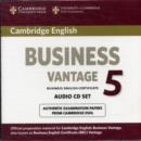 Cambridge English Business 5 Vantage Audio CDs (2) - Book