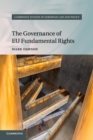 The Governance of EU Fundamental Rights - Book