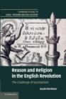 Reason and Religion in the English Revolution : The Challenge of Socinianism - Book