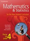 Cambridge Mathematics and Statistics for the New Zealand Curriculum : Mathematics and Statistics for the New Zealand Curriculum Focus on Level 4 - Book