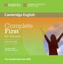 Complete First for Schools Class Audio CDs (2) - Book