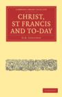Christ, St Francis and To-day - Book