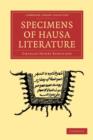 Specimens of Hausa Literature - Book