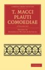 T. Macci Plauti Comoediae 4 Volume Set - Book