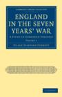 England in the Seven Years' War : A Study in Combined Strategy - Book
