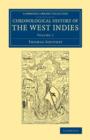 Chronological History of the West Indies - Book