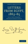 Letters from Egypt, 1863-65 - Book