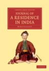 Journal of a Residence in India - Book