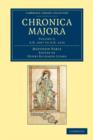 Matthaei Parisiensis Chronica majora - Book