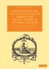 Observations on the State of Society among the Asiatic Subjects of Great Britain : Particularly with Respect to Morals; and on the Means of Improving It - Book