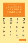 A Grammar of the Bengal Language - Book