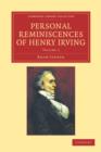 Personal Reminiscences of Henry Irving - Book