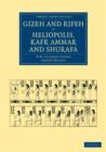 Gizeh and Rifeh, Heliopolis, Kafr Ammar and Shurafa - Book