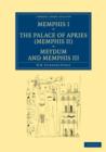 Memphis I, The Palace of Apries (Memphis II), Meydum and Memphis III - Book