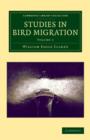Studies in Bird Migration: Volume 1 - Book