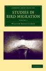Studies in Bird Migration: Volume 2 - Book