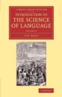 Introduction to the Science of Language - Book