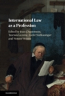 International Law as a Profession - eBook