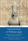 Land and Taxes in Ptolemaic Egypt : An Edition, Translation and Commentary for the Edfu Land Survey (P. Haun. IV 70) - eBook