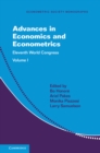 Advances in Economics and Econometrics: Volume 1 : Eleventh World Congress - eBook
