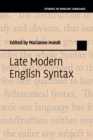 Late Modern English Syntax - Book