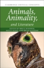 Animals, Animality, and Literature - Book