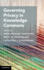 Governing Privacy in Knowledge Commons - Book