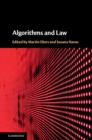 Algorithms and Law - eBook