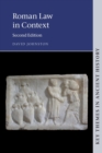 Roman Law in Context - Book