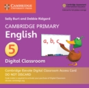 Cambridge Primary English Stage 5 Cambridge Elevate Digital Classroom Access Card (1 Year) - Book