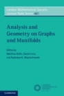 Analysis and Geometry on Graphs and Manifolds - Book