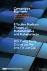 Effective Medium Theory of Metamaterials and Metasurfaces - Book