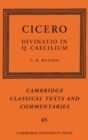 Cicero: Divinatio in Q. Caecilium - Book