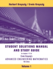 Advanced Engineering Mathematics, 10e Volume 1: Chapters 1 - 12 Student Solutions Manual and Study Guide - Book
