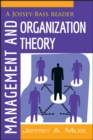 Management and Organization Theory : A Jossey-Bass Reader - Book