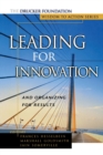 Leading for Innovation : And Organizing for Results - Book