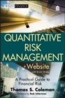 Quantitative Risk Management, + Website : A Practical Guide to Financial Risk - Book