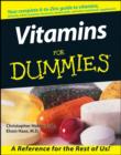 Vitamins For Dummies - eBook