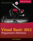 Visual Basic 2012 Programmer's Reference - Book