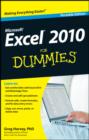 Excel 2010 For Dummies - eBook