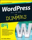 WordPress All-in-One For Dummies - Book