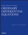 Solutions Manual to accompany Ordinary Differential Equations - Book