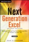 Next Generation Excel : Modeling In Excel For Analysts And MBAs (For MS Windows And Mac OS) - Book