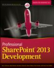 Professional SharePoint 2013 Development - Book