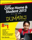 Microsoft Office Home and Student Edition 2013 All-in-One For Dummies - eBook