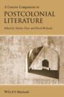 A Concise Companion to Postcolonial Literature - Book
