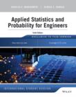 Applied Statistics and Probability for Engineers - Book
