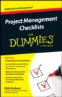 Project Management Checklists For Dummies - Book