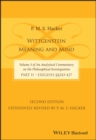 Wittgenstein : Meaning and Mind (Volume 3 of an Analytical Commentary on the Philosophical Investigations), Part 2: Exegesis, Section 243-427 - eBook
